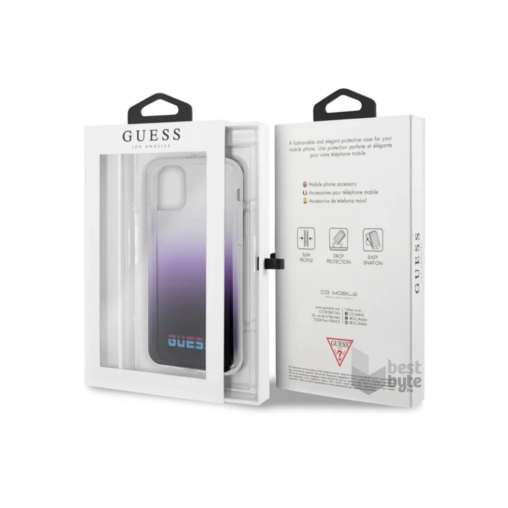 GUESS California iPhone 11 Pro Max lila PC/TPU tok