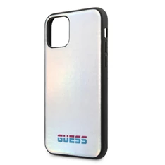 GUESS iPhone 11 Pro ezüst színváltó kemény tok