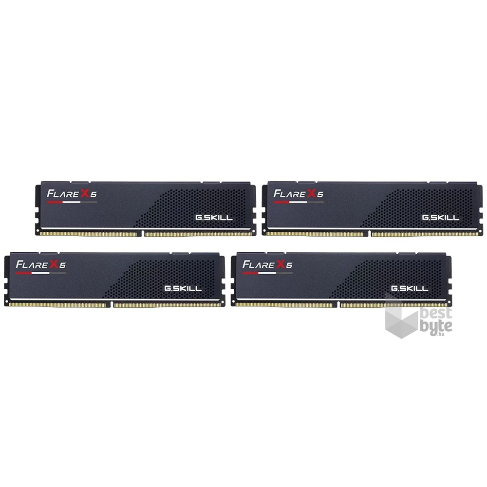 G.Skill 256GB 6000MHz DDR5 Flare X5 AMD EXPO (Kit! 4db 64GB) (F5-6000J3244G64GX4-FX5) memória