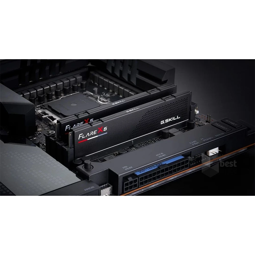 G.Skill 256GB 6000MHz DDR5 Flare X5 AMD EXPO (Kit! 4db 64GB) (F5-6000J3244G64GX4-FX5) memória