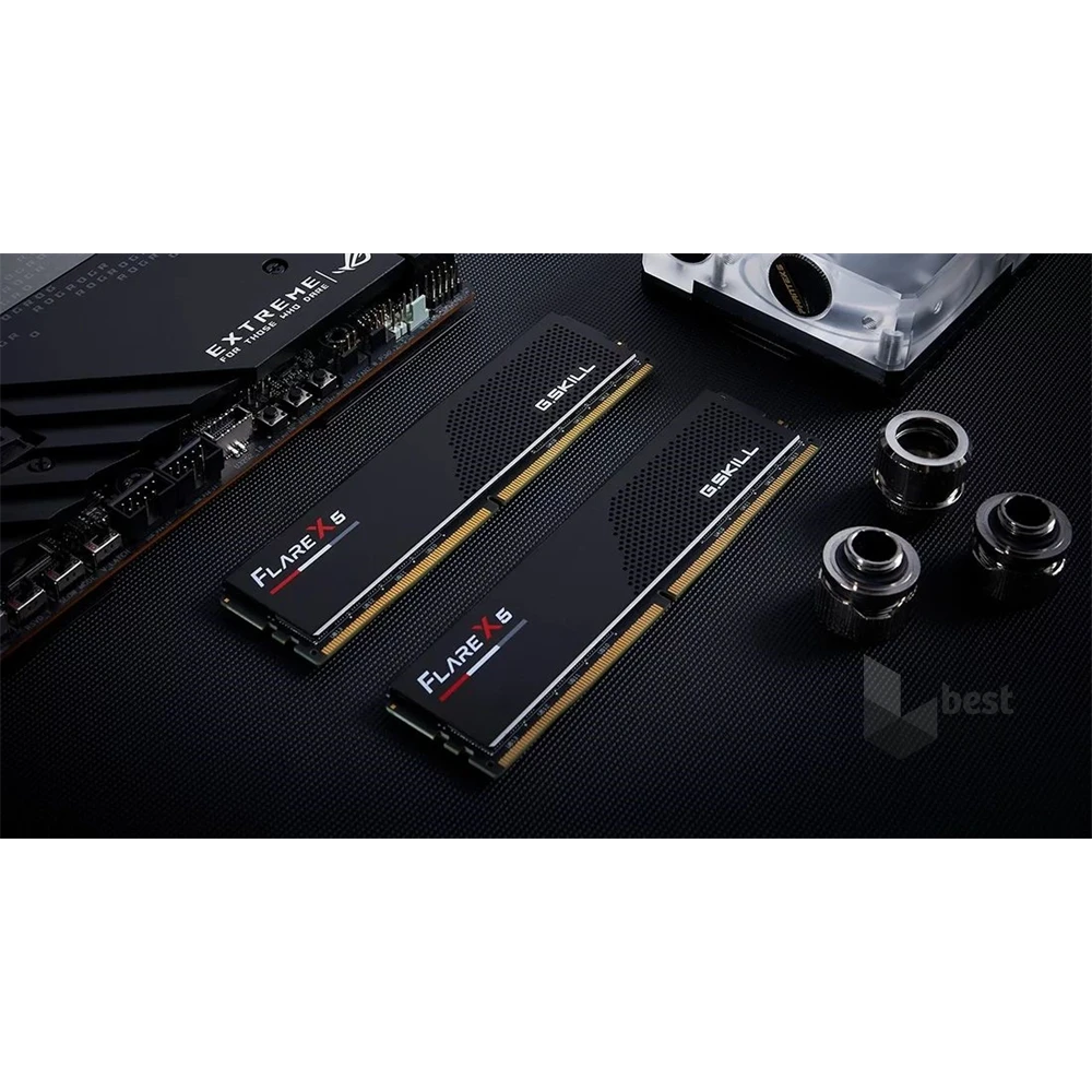 G.Skill 256GB 6000MHz DDR5 Flare X5 AMD EXPO (Kit! 4db 64GB) (F5-6000J3244G64GX4-FX5) memória