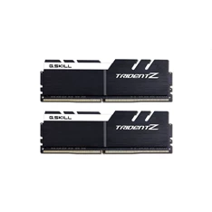 G.Skill 32GB 3600MHz DDR-4 Trident Z Intel XMP Black/White (Kit! 2db 16GB) (F4-3600C17D-32GTZKW) memória