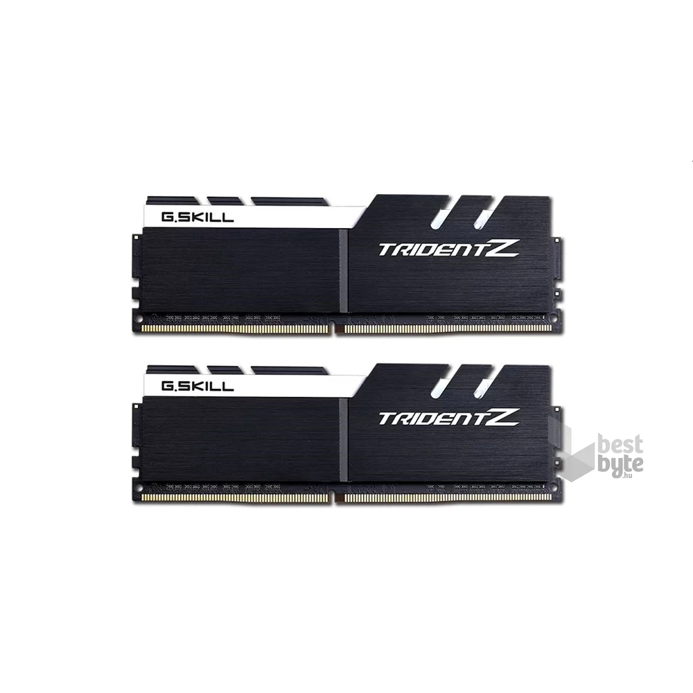G.Skill 32GB 3600MHz DDR-4 Trident Z Intel XMP Black/White (Kit! 2db 16GB) (F4-3600C17D-32GTZKW) memória
