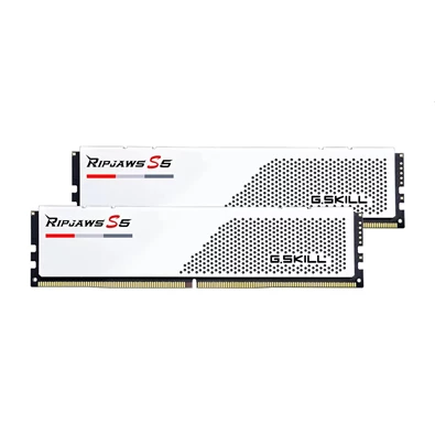 G.Skill 32GB/6000MHz DDR-5 Ripjaws S5 (Kit! 2db 16GB) (F5-6000J3040F16GX2-RS5W) memória