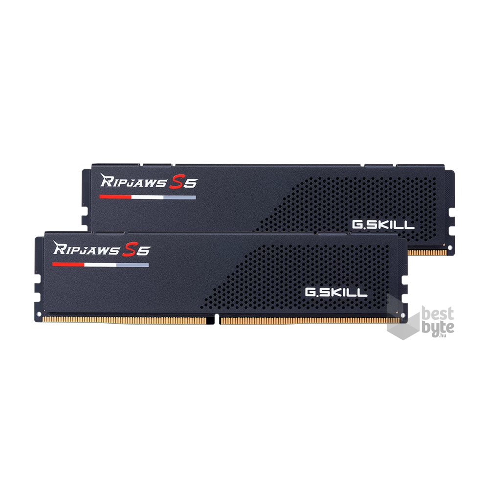 G-SKILL G.Skill 32GB/6400MHz DDR-5 Ripjaws S5 (Kit! 2db 16GB) (F5-6400J3239G16GX2-RS5K) memória