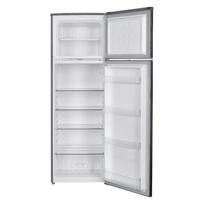 Gaba GH-240X 248 L inox, felülfagyasztós, Hűtő:198L, Fagyasztó:50L, hűtőszekrény
