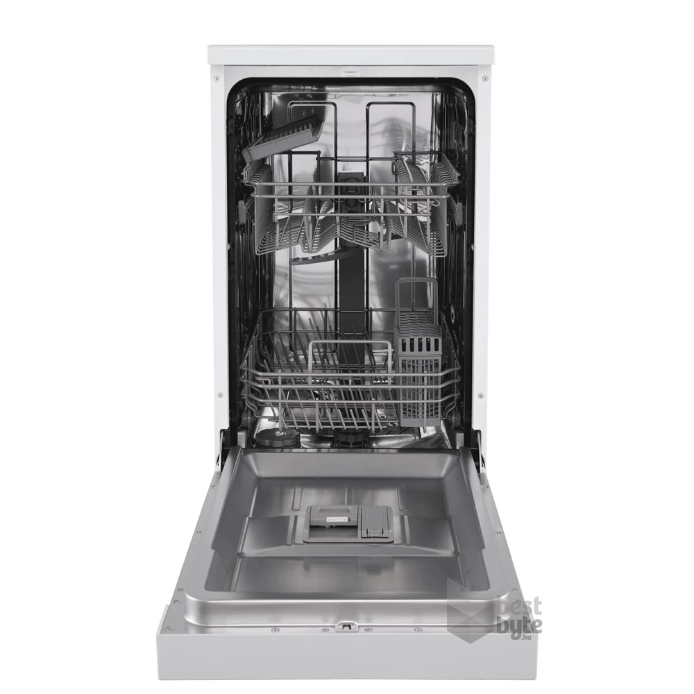 Gaba GMDW-45W fehér, programok száma: 5, szabadonálló, 10 terítékes mosogatógép