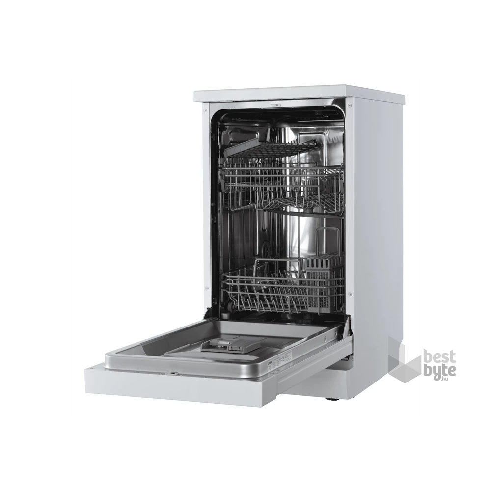 Gaba GMDW-45W fehér, programok száma: 5, szabadonálló, 10 terítékes mosogatógép