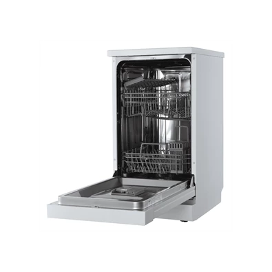Gaba GMDW-45W fehér, programok száma: 5, szabadonálló, 10 terítékes mosogatógép