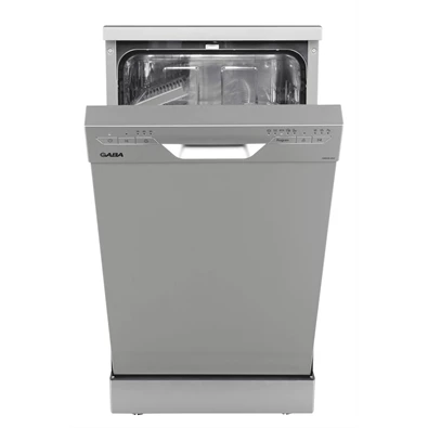 Gaba GMDW-45X inox, programok száma: 5, szabadonálló, 10 terítékes mosogatógép