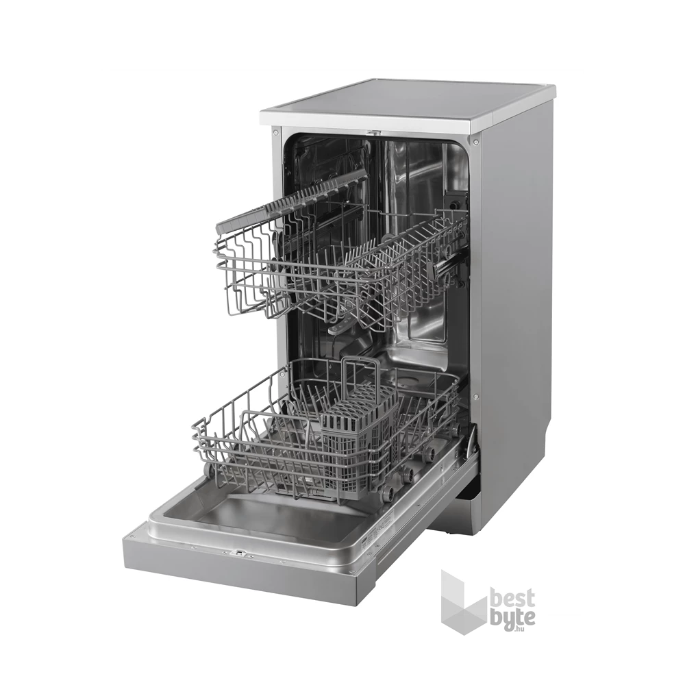 Gaba GMDW-45X inox, programok száma: 5, szabadonálló, 10 terítékes mosogatógép