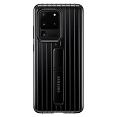 Galaxy EF-RG988CBEGEU S20 Ultra kitámasztós fekete ütésálló hátlap