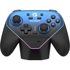 GameSir Super Nova Multiplatform Android/iOS/Nintendo Switch/PC Bluetooth/USB vezeték nélküli kék-fekete kontroller