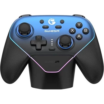 GameSir Super Nova Multiplatform Android/iOS/Nintendo Switch/PC Bluetooth/USB vezeték nélküli kék-fekete kontroller