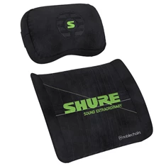 Gamer szék kiegészítő noblechairs Memóriahabos párnaszett Shure Edition Fekete Gamer szék kiegészítő noblechairs Memóriahabos párnaszett Shure Edition Fekete