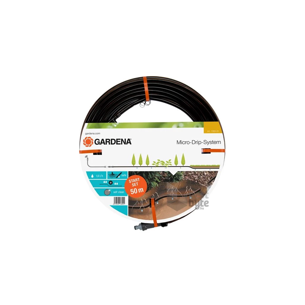 Gardena 1389-20 Micro-Drip-System 13,7 mm föld alatti csepegtetőcső induló készlet