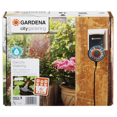 Gardena 1407-20 city gardening teljesen önműködő erkélyláda öntöző