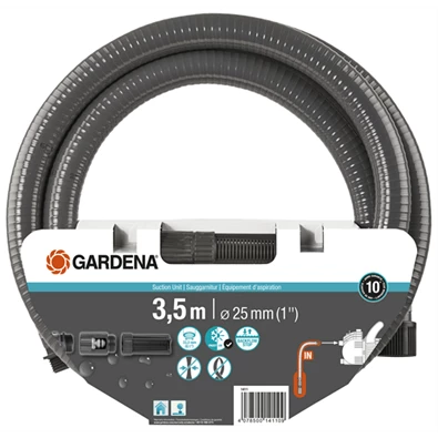 Gardena 1411-20 3,5 m 1" szívótömlő készlet