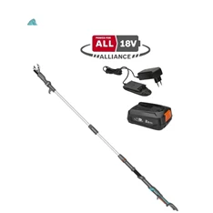 Gardena HighCut 250/18V P4A teleszkópos akkumulátoros ágvágó olló aksival Gardena HighCut 250/18V P4A teleszkópos akkumulátoros ágvágó olló aksival