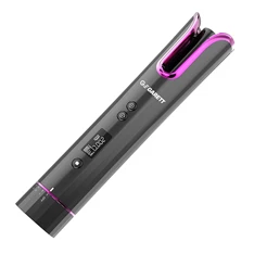 Garett Beauty Curly szürke-pink akkus automata hajgöndörítő