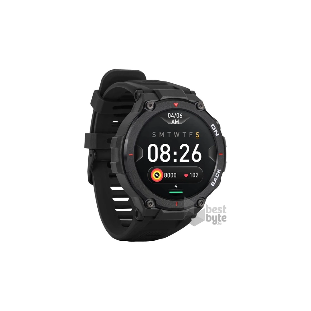 Garett GRS fekete férfi okosóra