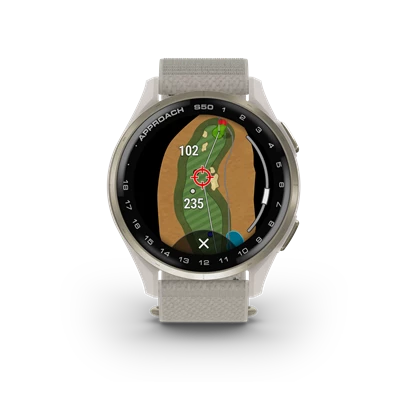 Garmin Approach S50 arany krém okosóra