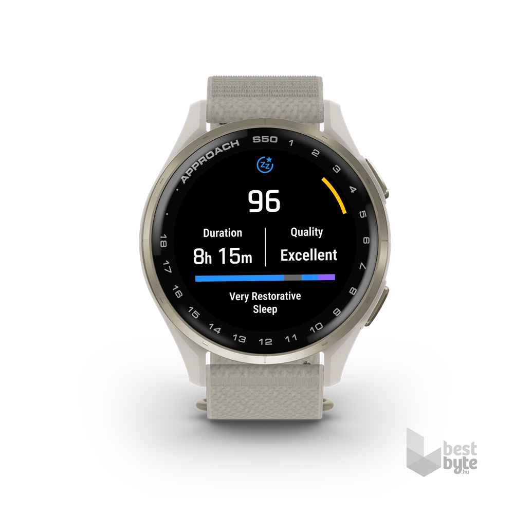 Garmin Approach S50 arany krém okosóra