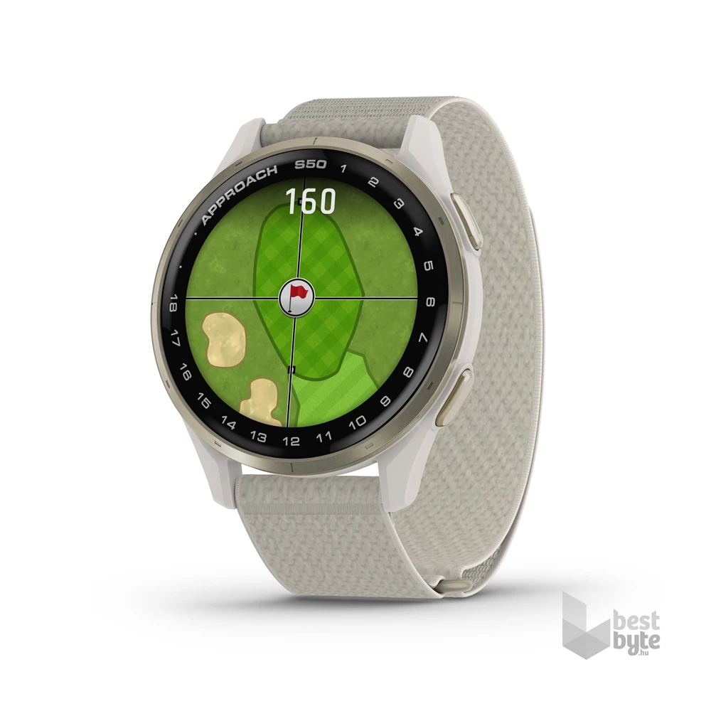 Garmin Approach S50 arany krém okosóra
