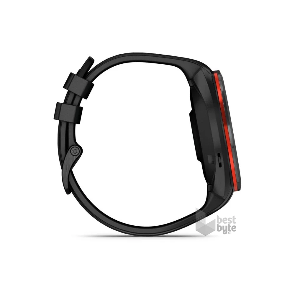 Garmin Approach S70 (47mm) fekete kerámia fekete szilikon szíjjal (ED) okosóra