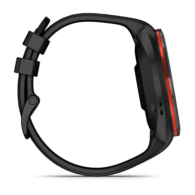 Garmin Approach S70 (47mm) fekete kerámia fekete szilikon szíjjal (ED) okosóra