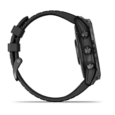 Garmin Epix Pro (Gen 2) 51 mm, szürke, fekete szilikon szíjjal okosóra