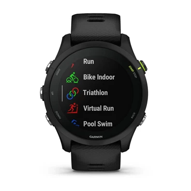 Garmin Forerunner 255 Music Fekete okosóra