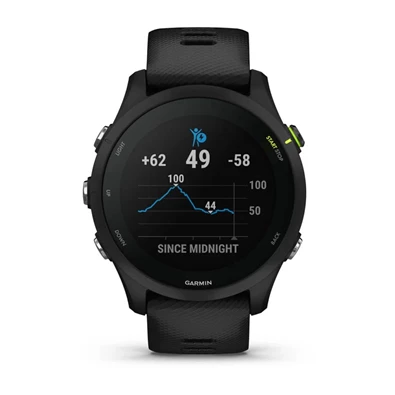 Garmin Forerunner 255 Music Fekete okosóra