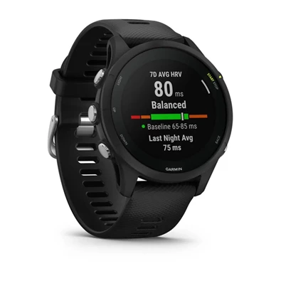 Garmin Forerunner 255 Music Fekete okosóra
