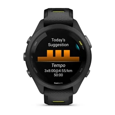 Garmin Forerunner 265S fekete-sárga okosóra