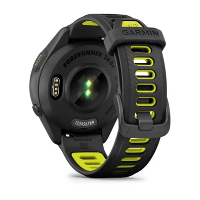 Garmin Forerunner 265S fekete-sárga okosóra