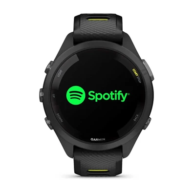 Garmin Forerunner 265S fekete-sárga okosóra