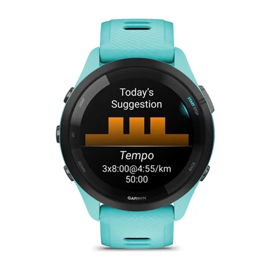Garmin Forerunner 265 aqua-fekete okosóra