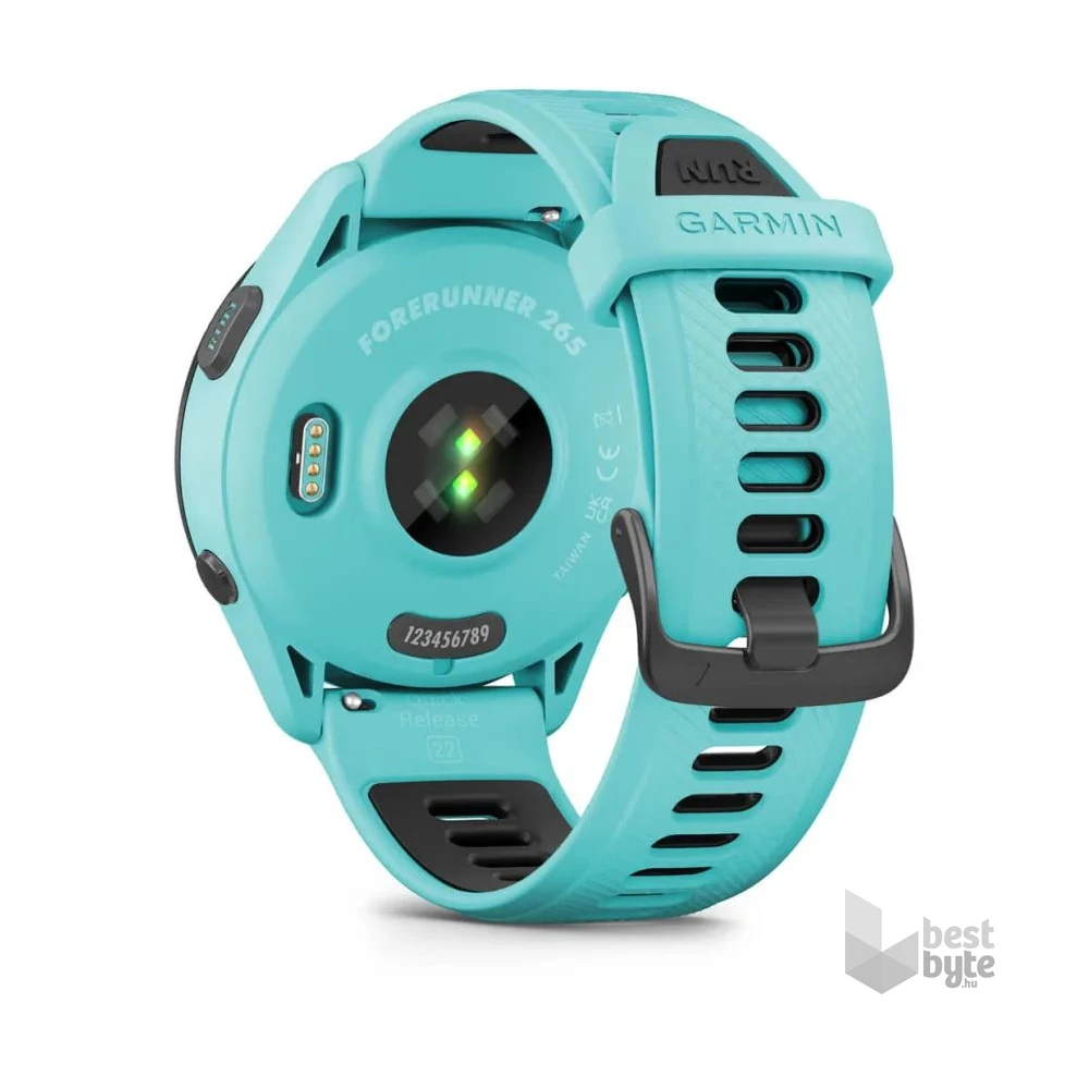 Garmin Forerunner 265 aqua-fekete okosóra