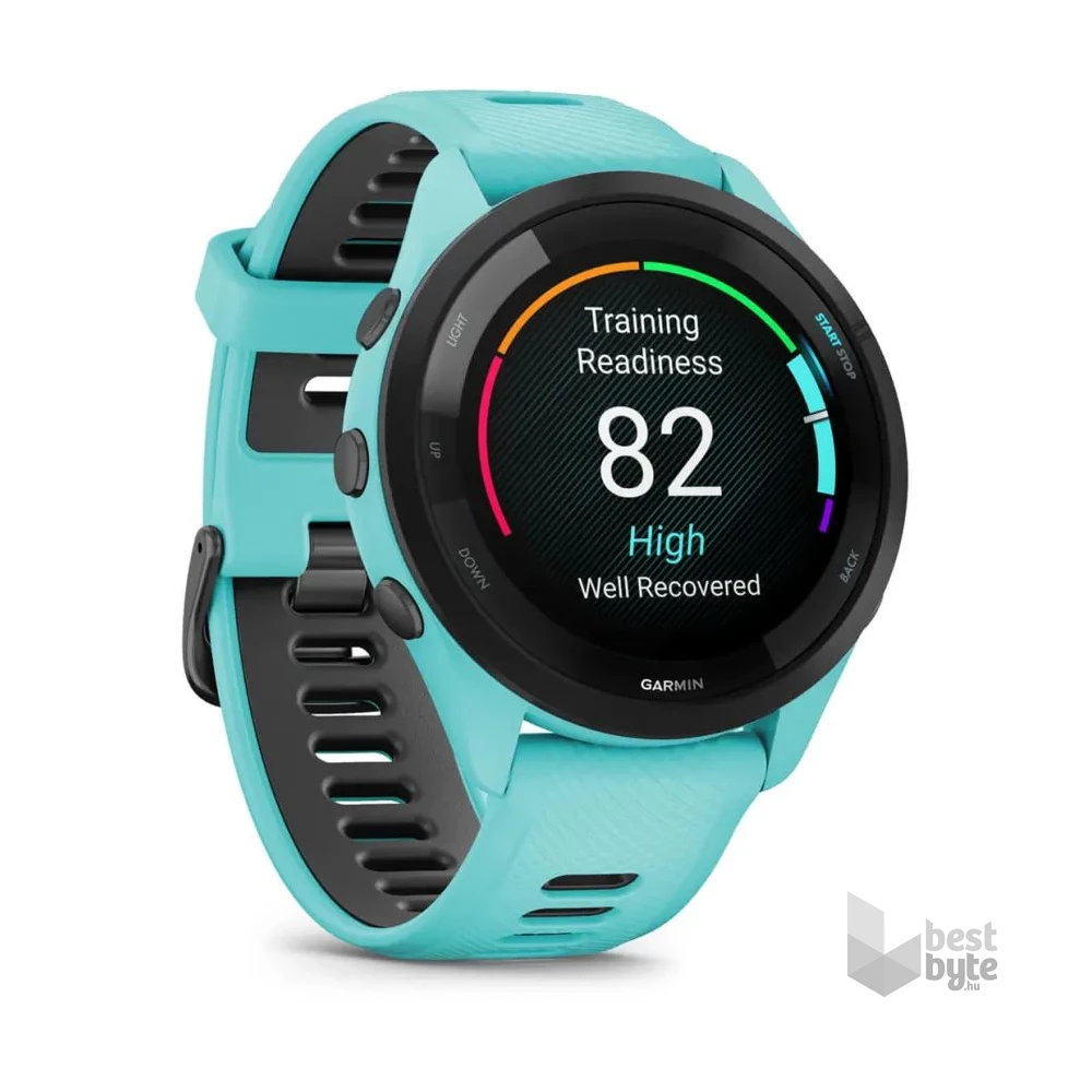 Garmin Forerunner 265 aqua-fekete okosóra