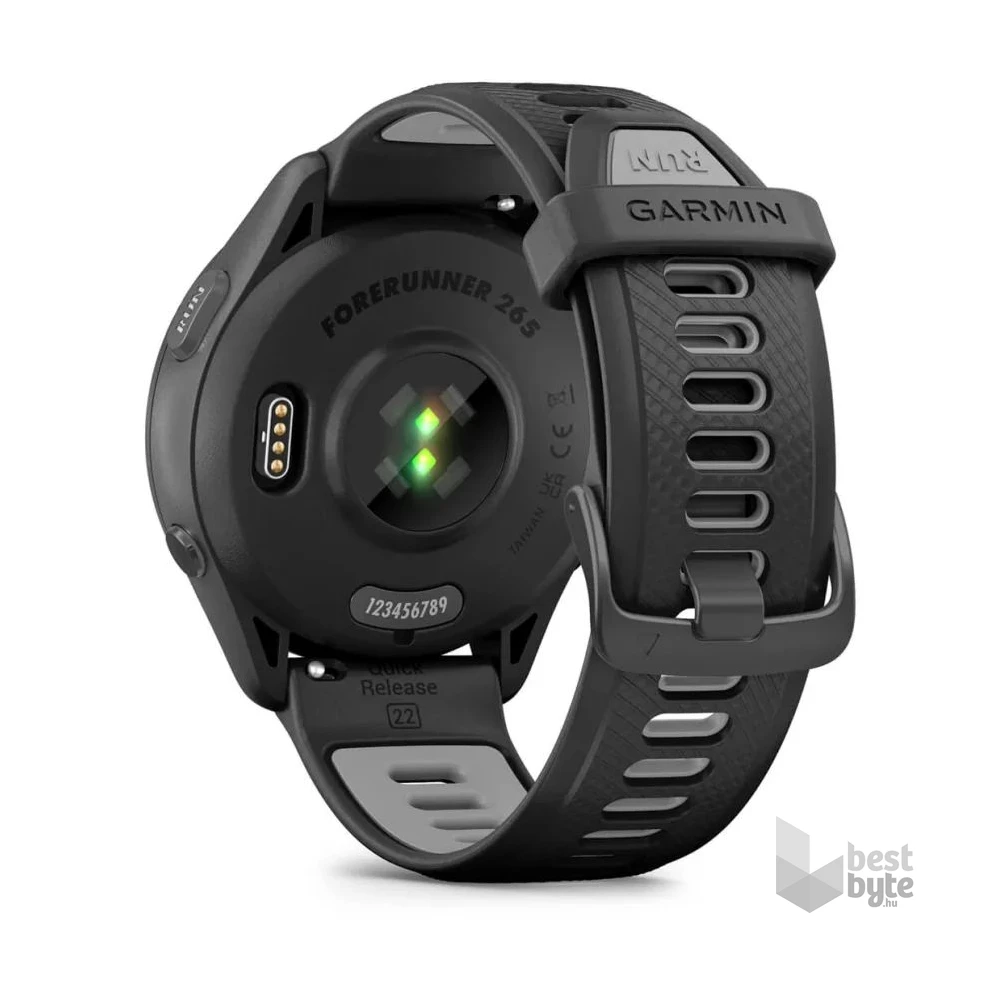 Garmin Forerunner 265 fekete-szürke okosóra