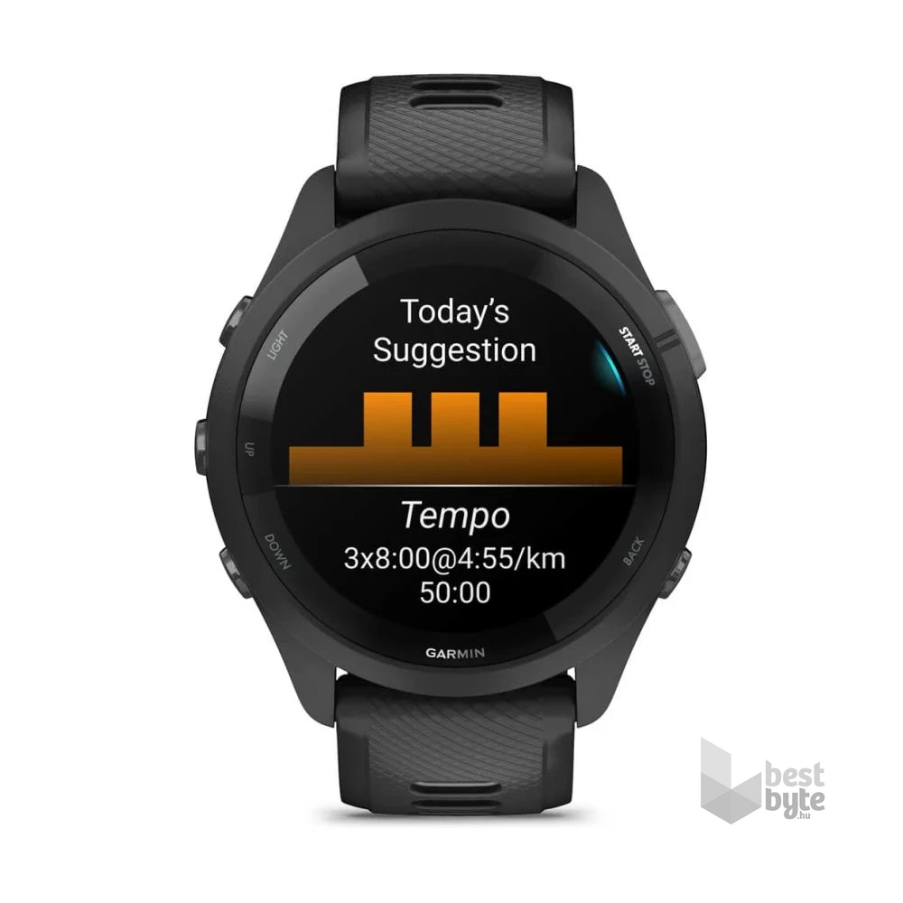 Garmin Forerunner 265 fekete-szürke okosóra