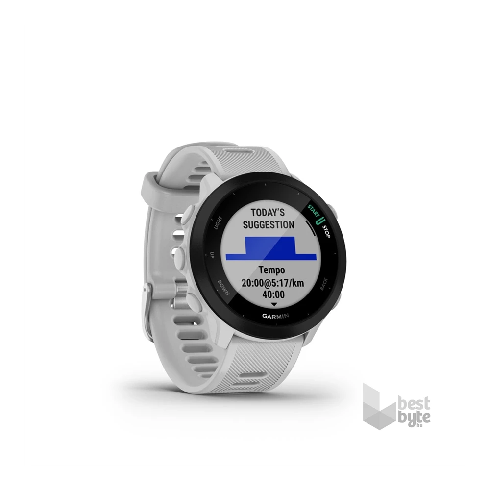 Garmin Forerunner 55 fehér okosóra