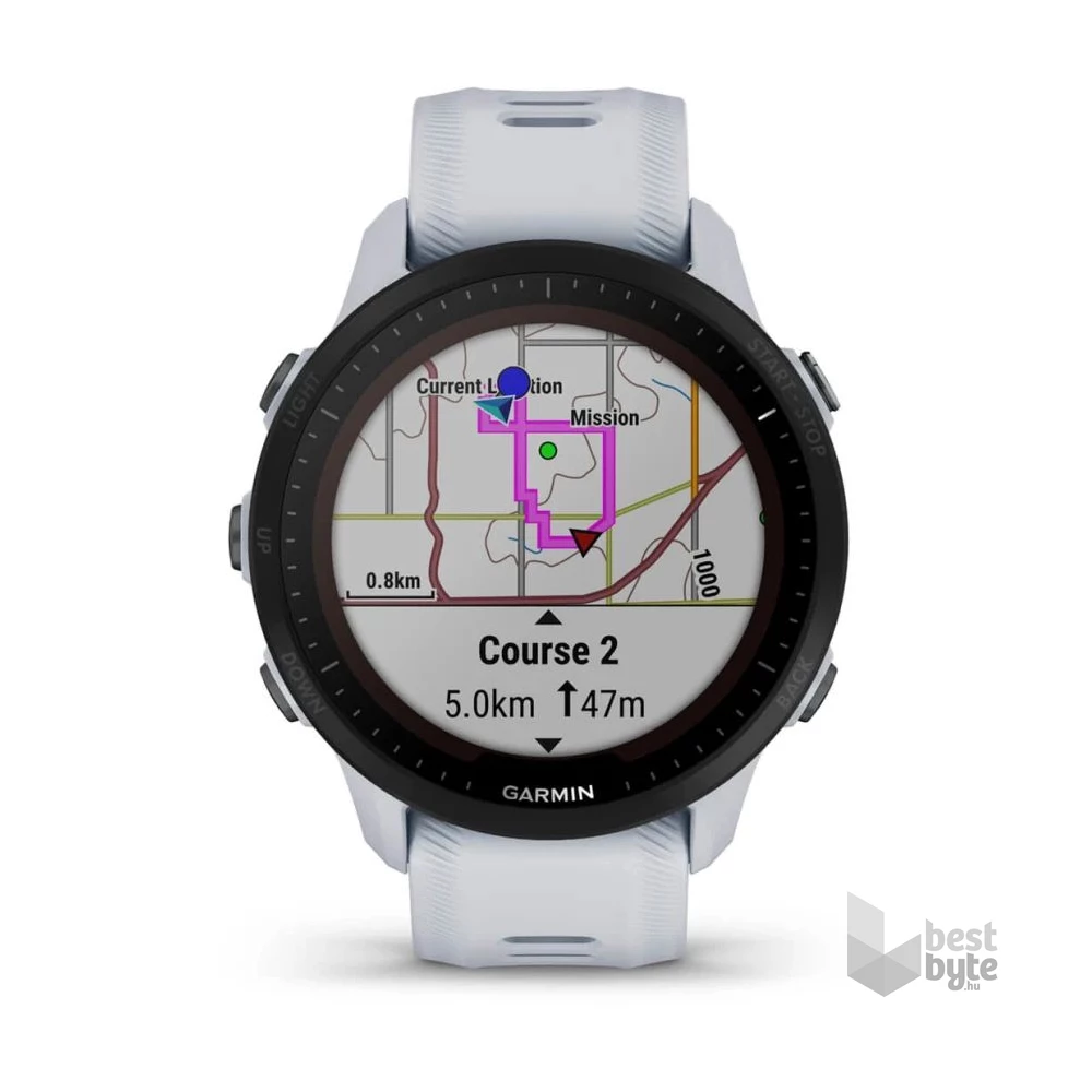 Garmin Forerunner 955 Solar Fehérkő okosóra