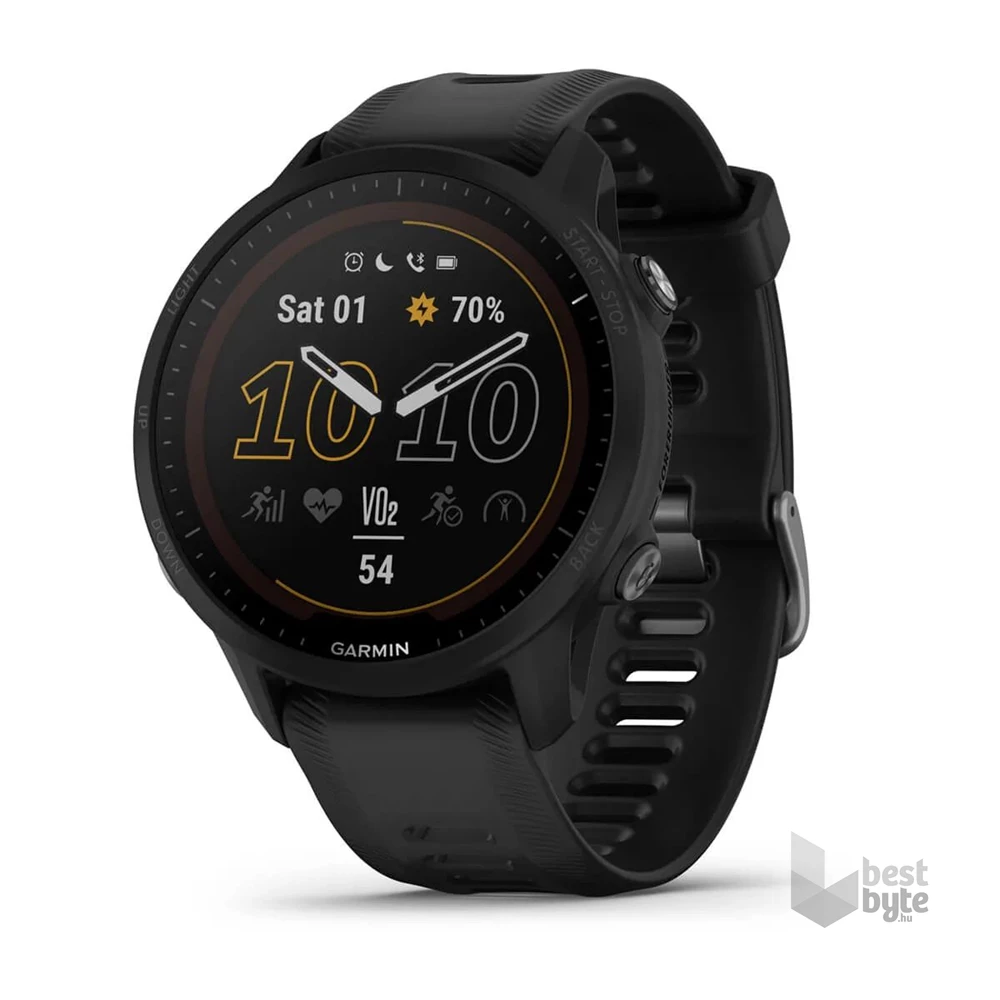 Garmin Forerunner 955 Solar Fekete okosóra