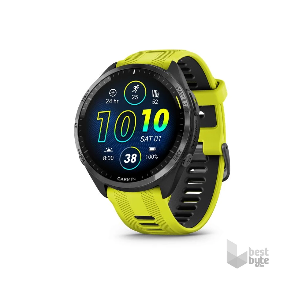 Garmin Forerunner 965 sárga-fekete okosóra