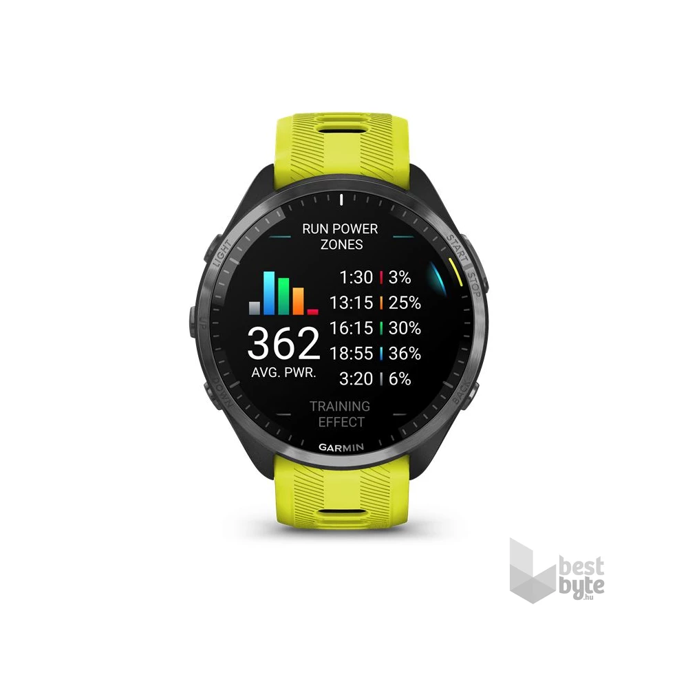 Garmin Forerunner 965 sárga-fekete okosóra