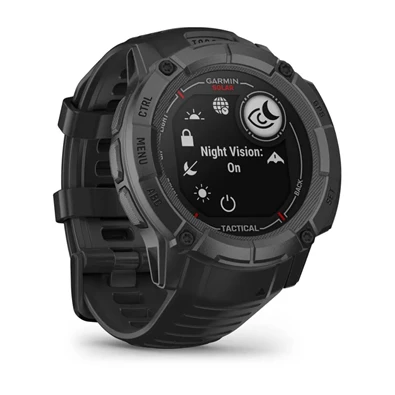 Garmin Instinct 2X Solar Tactical fekete okosóra