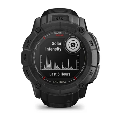 Garmin Instinct 2X Solar Tactical fekete okosóra