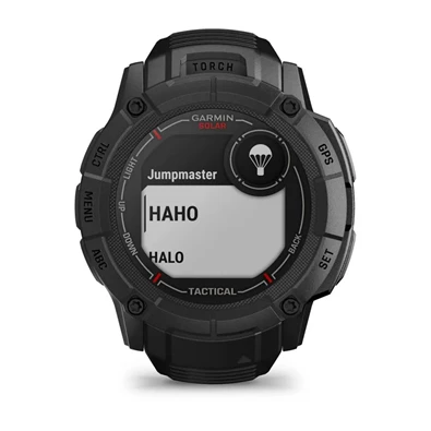 Garmin Instinct 2X Solar Tactical fekete okosóra